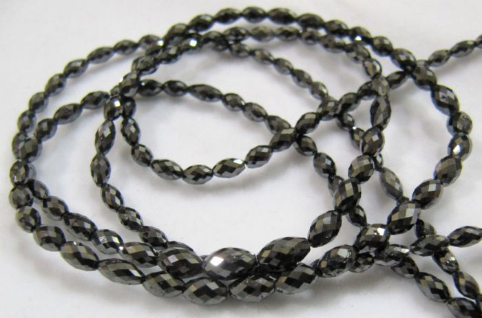 3.5-5mm Raw Black Diamond Beads, Rough Black Diamond Beads, Uncut Diamond,  Raw Black Diamond Necklace 4IN to 16IN Options PPD437 - Etsy