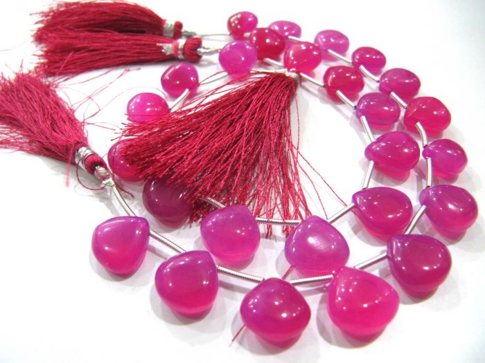 Heart Beads Jewelry Making, Pink Beads Jewelry Making